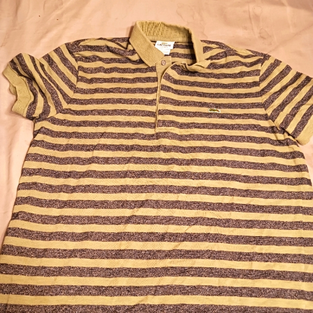 Lacoste polo shirt size 5